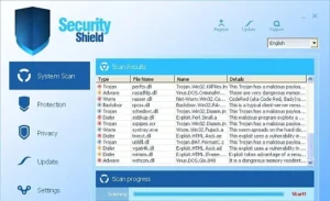 How to remove Security Shield