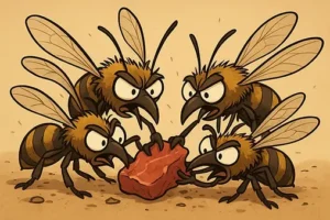 The Only Meat-Eating Bees on Earth Vulture Bees — Diet, Hive, Honey & Nest Facts